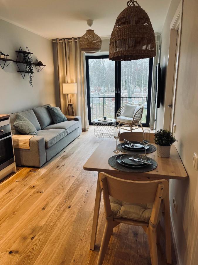 Albatross Beach Apartment - Spa, Sea And Forest Kesterciems Exterior photo
