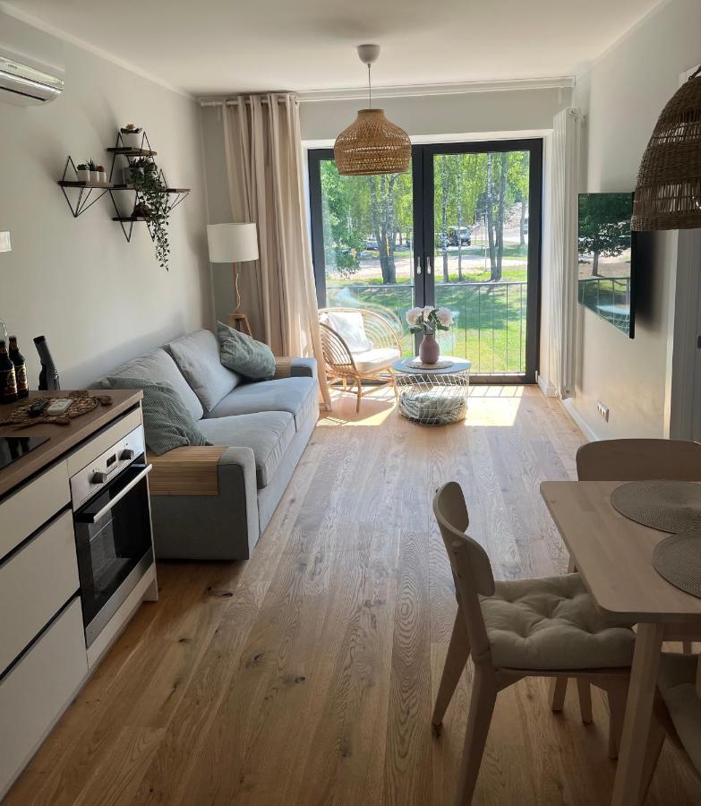 Albatross Beach Apartment - Spa, Sea And Forest Kesterciems Exterior photo